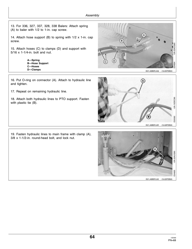 John Deere 40 Bale Ejector Operator's Manual (OME83025) - Image 2