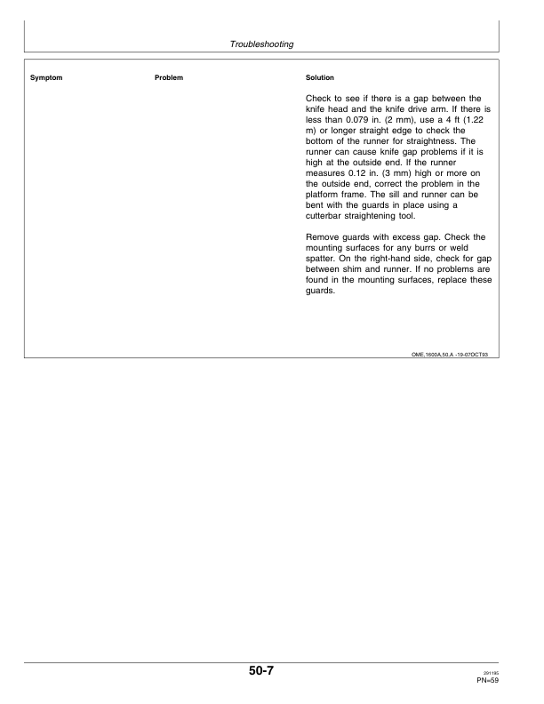 John Deere 1600A Mower Conditioner (- 989630) Operator's Manual (OME83188) - Image 3