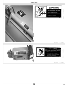 Alternative view of John Deere 910 Rotary Impeller Mower Conditioner (100801-) Operator's Manual (OME85383)