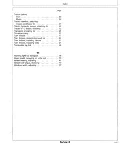 Alternative view of John Deere 920, 930 Rotary Impeller Mower Conditioner Operator's Manual (OME86462)