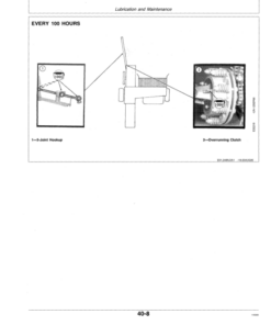 Alternative view of John Deere 348 Square Balers Operator's Manual (OME87175)
