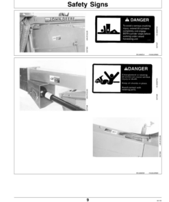 Alternative view of John Deere 920, 930 Rotary Roll Mower Conditioner Operator's Manual (OME87581)