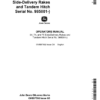 John Deere 64, 74, 75 Side-Delivery Rakes, Tandem Hitch (985001-) Operator's Manual (OME87592)