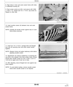 Alternative view of John Deere 3950, 3970 Forage Harvesters Operator's Manual (OME87600)