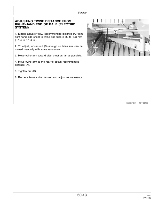 John Deere 385 Round Baler (960001-) Operator's Manual (OME87611) - Image 2