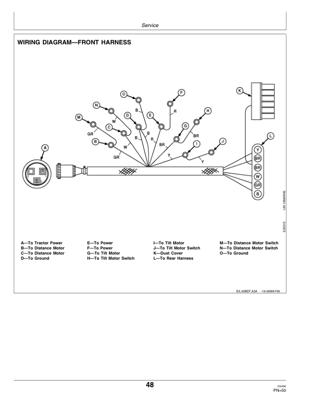 John Deere 42 Bale Ejector Operator's Manual (OME91600) - Image 2