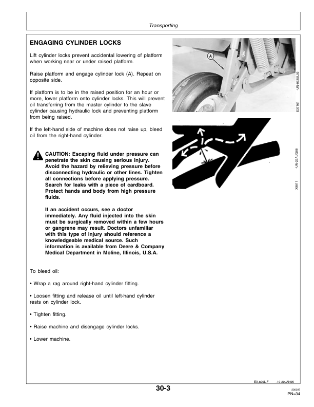 John Deere 920, 930 Rotary Roll Mower Conditioner Operator's Manual (OME92537) - Image 3