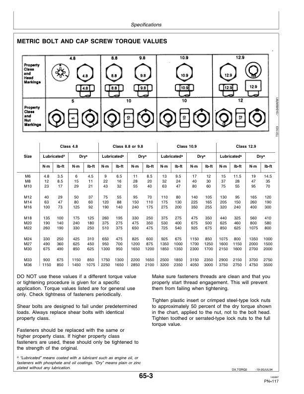 John Deere 915 Rotary Roll Mower Conditioner North America (123001-132050) Operator's Manual (OME92543) - Image 3
