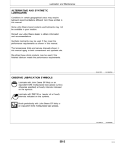 Alternative view of John Deere 466S Round Baler ( 115501-) Operator's Manual (OME92599)