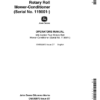 John Deere 945 Center Pivot Rotary Roll Mower-Conditioner (119001-) Operator's Manual (OME92873)