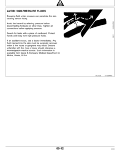 Alternative view of John Deere 20 Round Bale Accumulator Operator's Manual (OME94347)