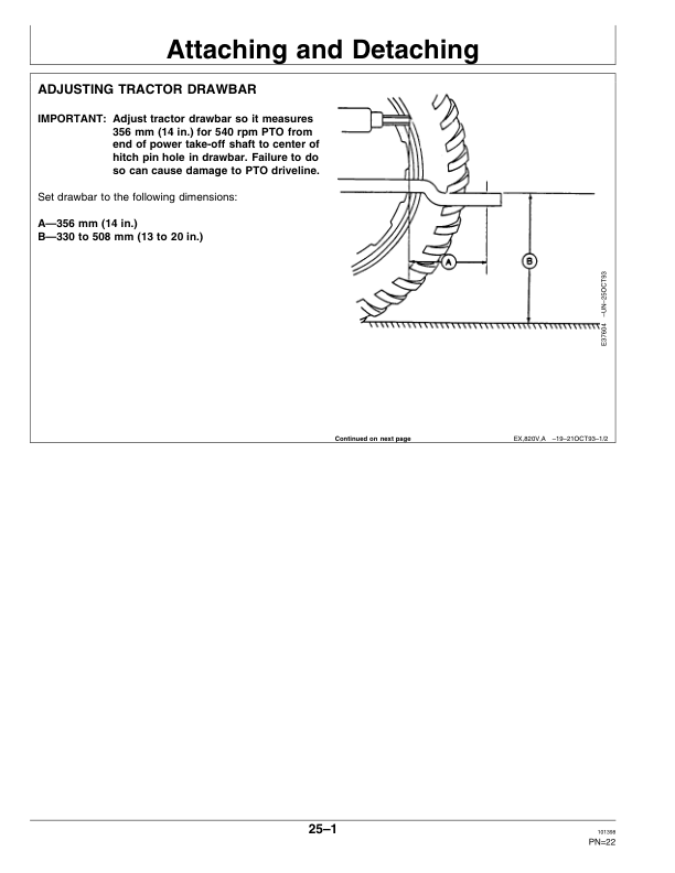 John Deere 820 Mower Conditioner (989601-) Operator's Manual (OME95634) - Image 2