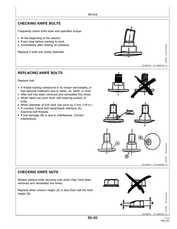John Deere 925 (133701-), 935 (134601-) Rotary Impeller Mower Conditioners Operator's Manual (OME95638) - Image 2