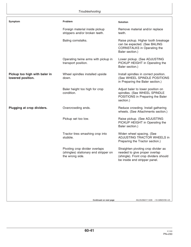 John Deere 466 (144301-), 466S (144901-), 566 (145601-) Round Balers Operator's Manual (OME97074) - Image 3