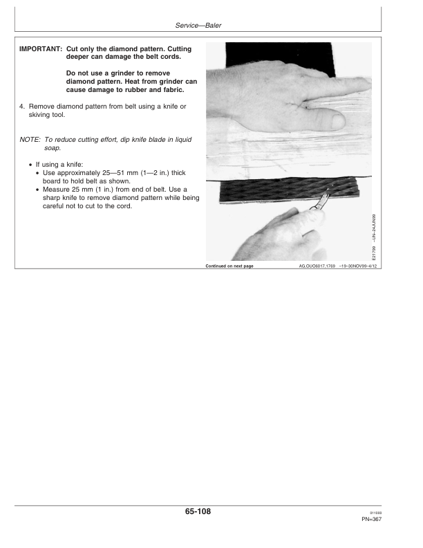 John Deere 466 (144301-), 466S (144901-), 566 (145601-) Round Balers Operator's Manual (OME97074) - Image 4