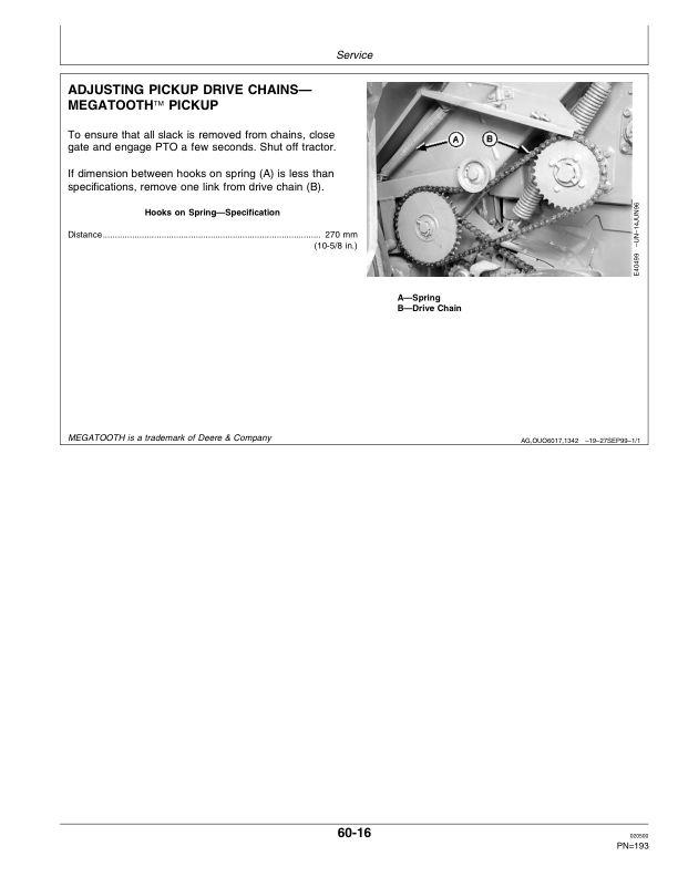 John Deere 446 (110001-), 546 (111001-) Round Balers Operator's Manual (OME97083) - Image 4