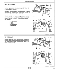 Alternative view of John Deere 4400 & 4500 Telescopic Handlers Operator's Manual (OMEQ503541)