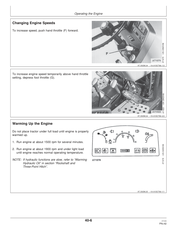 John Deere 5300, 5400 & 5500 Tractors Operator's Manual (OMER360033) - Image 3