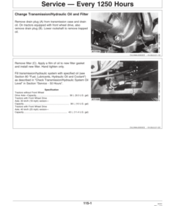 Alternative view of John Deere 5310N, 5410N & 5510N Tractors (Manufactured in Mannheim, Germany) Operator's Manual (OMER360119)