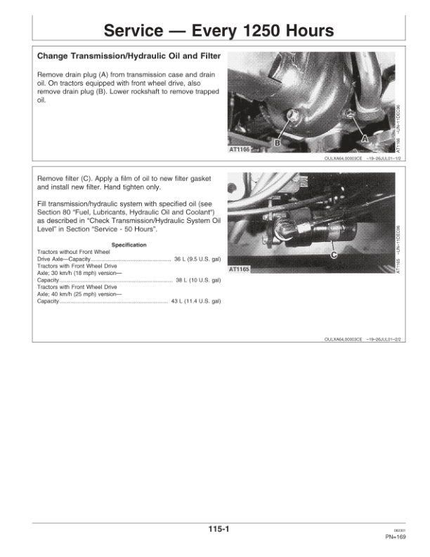 John Deere 5310N, 5410N & 5510N Tractors (Manufactured in Mannheim, Germany) Operator's Manual (OMER360119) - Image 2