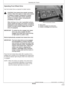 Alternative view of John Deere 5215, 5315, 5415, 5515 & 5515 HighCrop Tractors Operator's Manual (OMER360217)