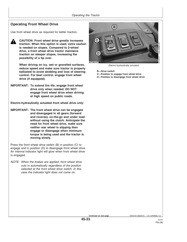 John Deere 5215, 5315, 5415, 5515 & 5515 HighCrop Tractors Operator's Manual (OMER360217) - Image 2