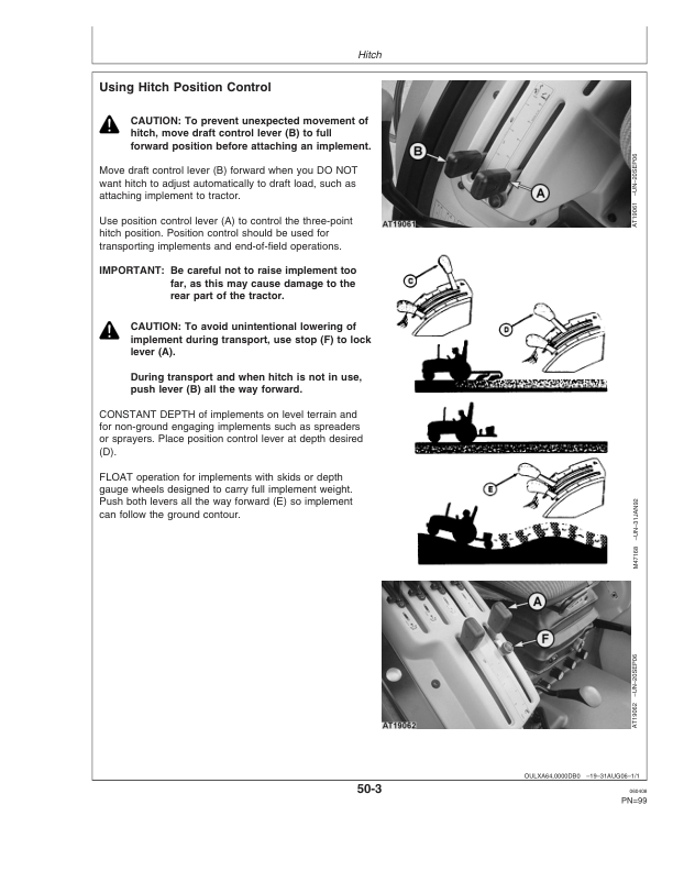 John Deere 5215F/V, 5315F/V, 5515F/V, 5615F/V Tractors Operator's Manual (OMER360218) - Image 2