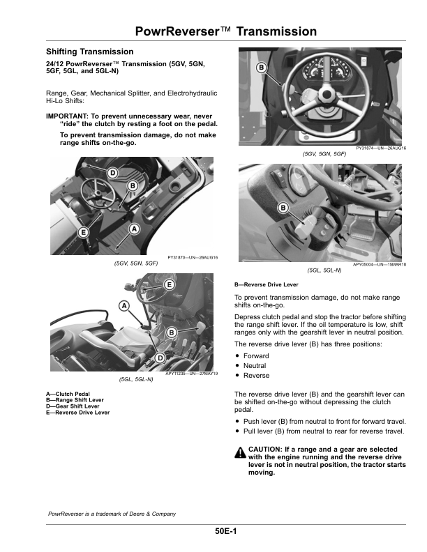 John Deere 5075GV, 5075GN, 5075GF, 5075GL (MY21-) Tractors (European Edition) Operator's Manual (OMER568715) - Image 2