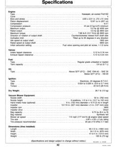 Alternative view of John Deere 529 Vacuum Blower Operator's Manual (OMET13401)
