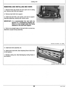 Alternative view of John Deere 86" Reel-Mounted Mower Operator's Manual (OMET15436)