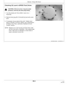 Alternative view of John Deere 6920SE Tractors Operator's Manual (OMETN67190)