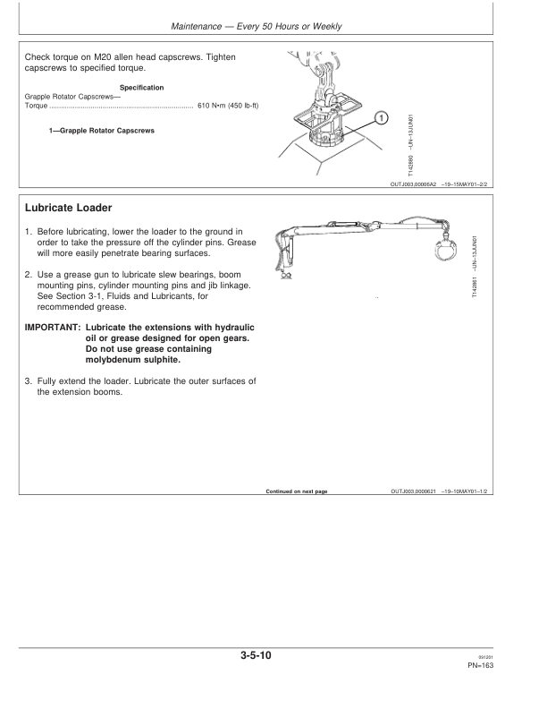 John Deere 1110NA Forwarders Operator's Manuals (OMF062546) - Image 3
