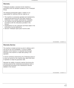Alternative view of John Deere 1270D Wheeled Harvesters Operator's Manuals (OMF063723)