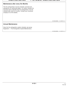 Alternative view of John Deere 1470D Wheeled Harvesters Operator's Manuals (OMF063730)