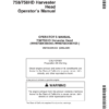 John Deere 758, 758HD Harvesting Heads Operator's Manuals (OMF063849)