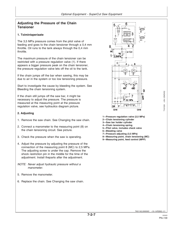 John Deere 758, 758HD Harvesting Heads Operator's Manuals (OMF063849) - Image 3