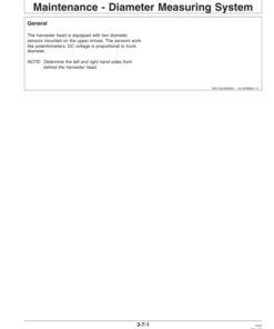 Alternative view of John Deere H754 Harvesting Heads Operator's Manuals (OMF063907)