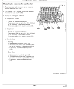 Alternative view of John Deere 1010D Forwarders Operator's Manuals (OMF064199)