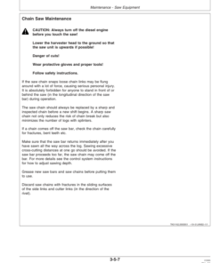 Alternative view of John Deere H754 Harvesting Heads Operator's Manuals (OMF064629)