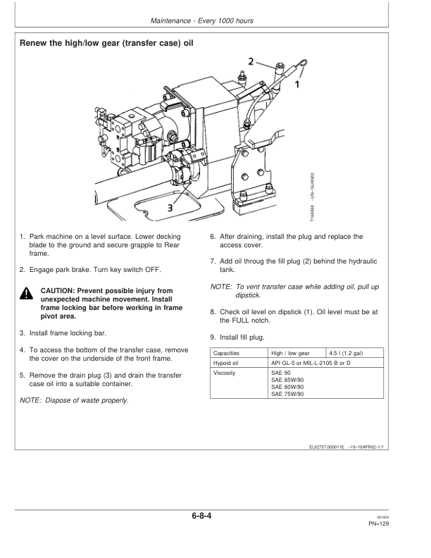 John Deere 1490D Energy Technology Operator's Manuals (OMF065582) - Image 3