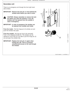 Alternative view of John Deere 1490D Energy Technology Operator's Manuals (OMF065582)