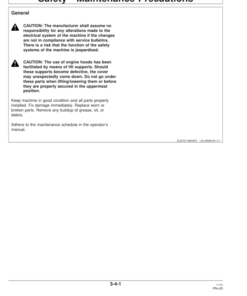 Alternative view of John Deere 1410D Forwarders Operator's Manuals (OMF065866)