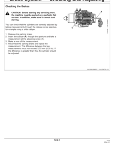 Alternative view of John Deere 1470D Wheeled Harvesters Operator's Manuals (OMF066321)