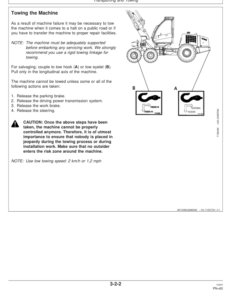 Alternative view of John Deere 1070D Wheeled Harvesters Operator's Manuals (OMF067021)