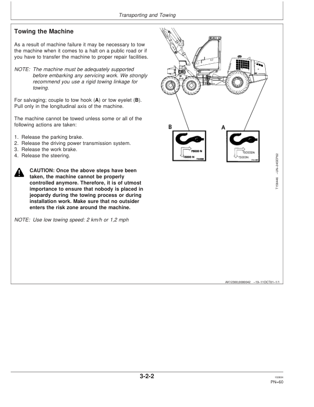 John Deere 1070D Wheeled Harvesters Operator's Manuals (OMF067021) - Image 2