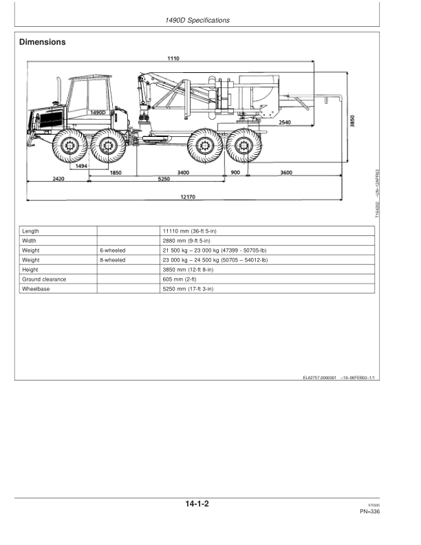 John Deere 1490D Energy Technology Operator's Manuals (OMF069420) - Image 4