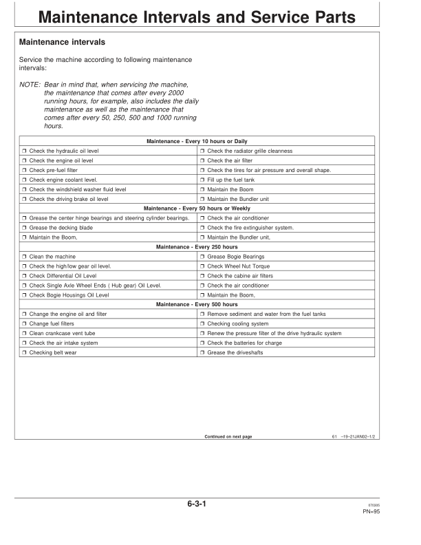 John Deere 1490D Energy Technology Operator's Manuals (OMF069420) - Image 2