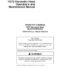 John Deere H270 Harvesting Heads Operator's Manuals (OMF073481)