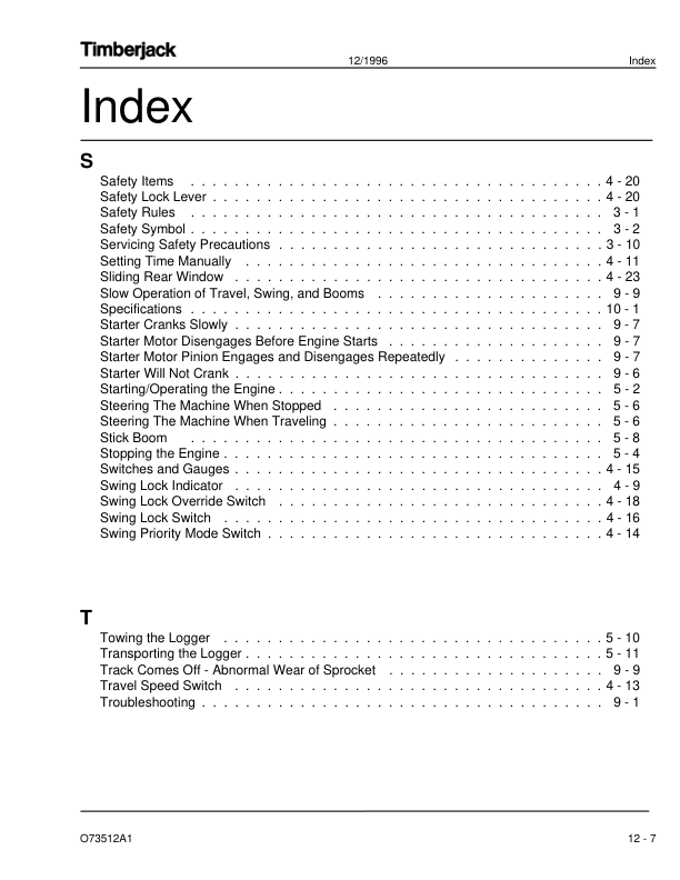 John Deere 735 Shovel Logger Operator's Manuals (OMF278356) - Image 3