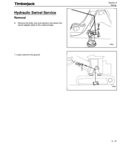 Alternative view of John Deere 608 Tracked Feller Bunchers Operator's Manuals (OMF278380)